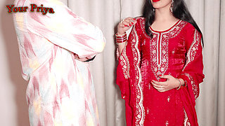 Indian Desi Bhabhi Karvachauth Enjoyed Fucking and Cum on Devar Ji in Hindi Audio