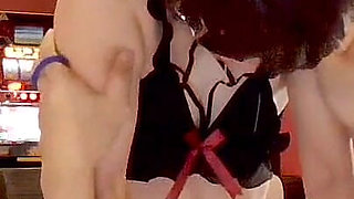 Mayu No64 Penis Blindfold V Sign, Squirting, Convulsions, Big Clitoris, Deep Throat, 2 Hole Sex, Cleaning