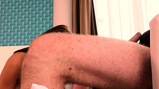 Amateur Babe Sarah's Steamy Interracial Casting Couch Debut