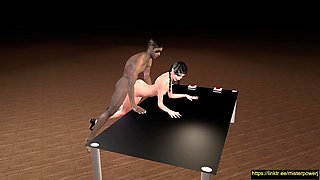 Wednesday Doggy Over the Desk