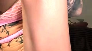 Kinky tattooed camgirl Future_star solo stretching wet anus