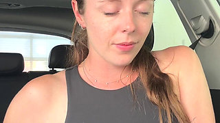 Having a Mind Blowing Orgasm in the Car Wash