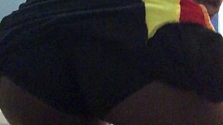 Hot Big Black Latina booty Black and Ebony
