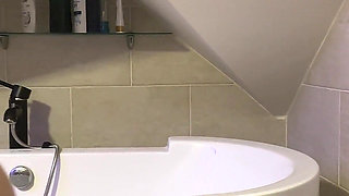 Undressed in the Bathroom