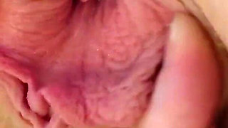 Big Labia Pussy Spreading Closeup