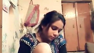 Cute Indian Dehati Chick Showing Pussy On Cam