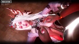3D Doujin DouLuo BoSai Xi Nibuh Part1 Asian