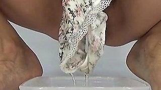 I Pee Doggy Style in White Panties
