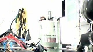 Gaping ass fetish toying from clit pumped anal booty slut