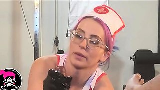 Goddessbbgrl - Nurse Needs a Sperm Sample From a Chastity