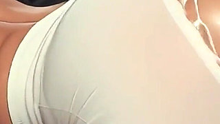 Creamy Pussy Fuck! Gym Sex! Ripped Leggings Fuck Riding Cowgirl