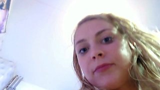 Amateur Blonde Teen Plays Solo with Toy Webcam Porn
