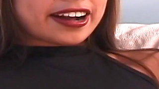 Latina Hottie Strips Nude in First Ever Video
