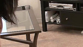 All Natural Brandi Gets Hit with Huge Sloppy Cumshots