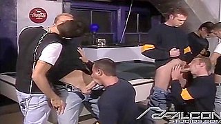 Blake Harper, Jackson Price And Tony Lazzari In Fraternity Initiation