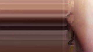 Close up with blonde seductress masturbating pussy