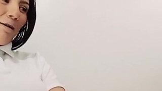 Teacher fucks a student in exchange for passing the subject - English subtitles