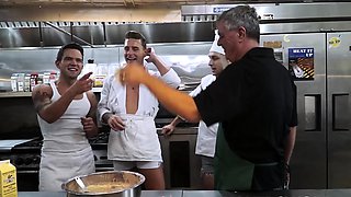NAKEDSWORD Dakota Payne And Josh Moore Kitchen Hook Up