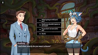 Magic academy gameplay features an epic orgy scene