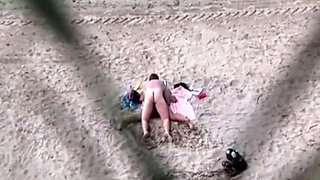 Stepsister and BF caught on the beach