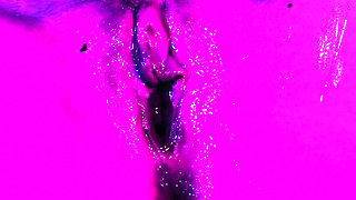 Neon Raver Lays a Clutch of Eggs in Uv Then Pushes Them All Out and Pisses: Ovipositor and Egg Play Seduction