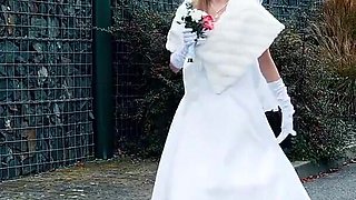 Shocking News - Runaway Bride Fucks Random Truck Driver