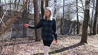 Euro amateur blonde pounded in public cab