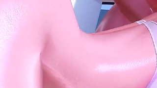 Fate Stay Night - Rin and Saber Pool Gangbang Sex - 3D Hentai Animations