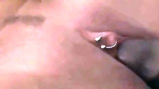Interracial Amateur Blowjob and Hardcore Doggy Style