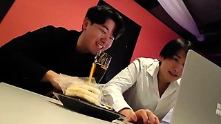 Amateur Asian Japanese Teen Gang Facial