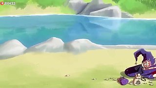 Genshin Impact Hentai: Mona with Big Tits and Big Ass Fucking Animation