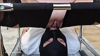 Amateur MILF Cheating Wife Creampie Cleanup After Friend's Big Cock Fuck