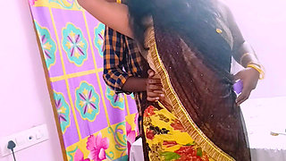 Cheating Husband Fucking Husband's Stepbrother Big Long Dick Telugu Dirty Talks.