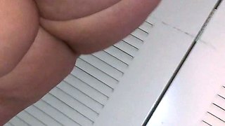 Amateur chick with a fat ass is punished with rough anal