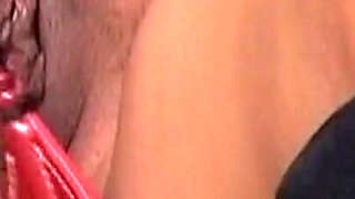 Mature Brunette MILF Bent Over and Whipped Hard