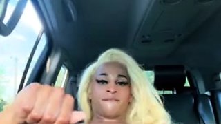 ThePrettiestForeignFromX Risky Play In Public With Huge