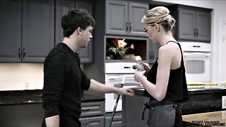 Youre MY cleaning lady with benefits!