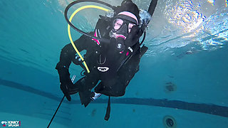 Underwater Domination in Full Scuba Gear