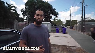 Reality kings - james wants to test the cougar hunting wisdom he got from jmac on his neighbour lolly dames