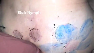 Fisting in Bitch Butt up, Face Down - Part 3 - Blair Nymph