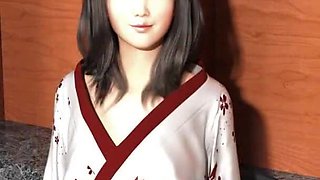 Grandma's house: Japanese girl loses her virginity on a massage table ep.29