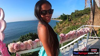 Big ass Thai GF anal after social media