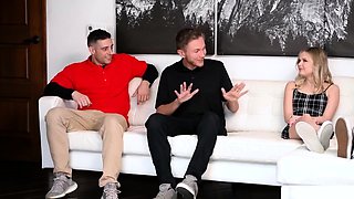 Coco Lovelock & Sophia Burns Horny Foursome