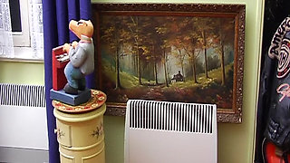 Magnificent French dolls enjoying DP orgy action and huge facials