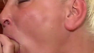 Curvy mature caught masturbating and fucked by step son