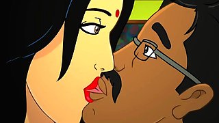 Superb Indian MILF Cartoon Porn Animation