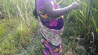 Indian Desi Porn Scene in Sugarcane Garden
