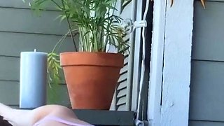 Small titted babe Monica Sweet in