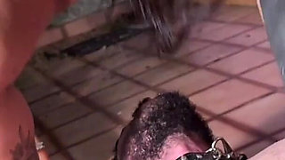 Lady MILF and Rotten Venus Humiliate the Obedient Cuckold in an Outdoor Session