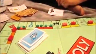 Wife Loses at Monopoly and Sells Her Pussy for a Bank Loan to Keep Playing
